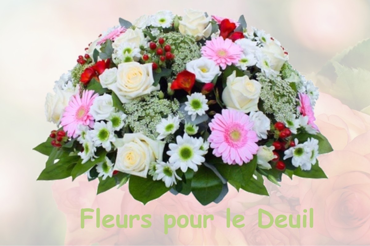 fleurs deuil FONTAINE-LA-MALLET